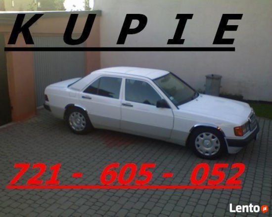 Kupie Mercedes 190 D Skup Aut Mercedes w201